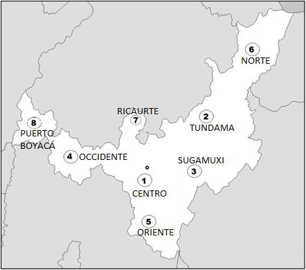 1. DESCRIPCIÓN DE LA EMPRESA EBSA S.A. E.S.P. distribuye y comercializa energía eléctrica en 123 municipios del departamento de Boyacá.