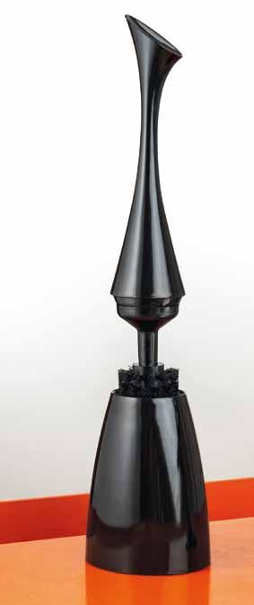 Flavia Poliresina - Latón Polyresin - Brass Escobillero base Toilet brush set 38 x 11,5 x 9,5 cm.