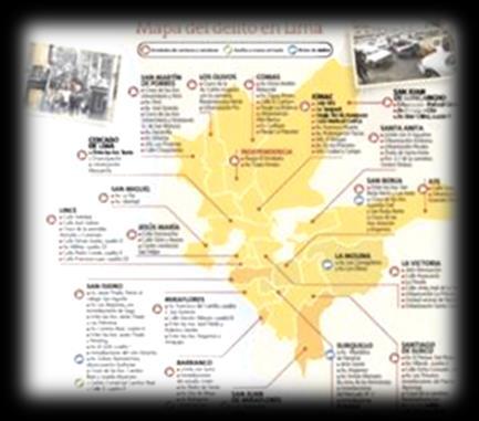 Siete de cada diez comisarías básicas cuentan con mapa de delitos.