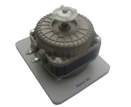 Tipos de actuadores Motor AC Motor que funciona con corriente alterna tiene velocidad constante, torque moderado y giro en un solo sentido.