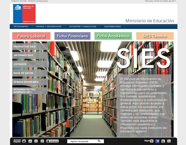 Portal SIES www.sies.