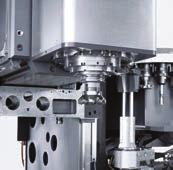 100 mm en el eje Y y 900 mm en el eje Z para mecanizar piezas largas o para un mecanizado pendular