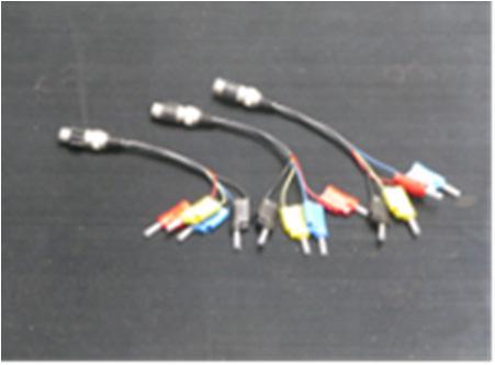 adaptador para la conexión al transductor analógico Longitud: 1 m Rematado con