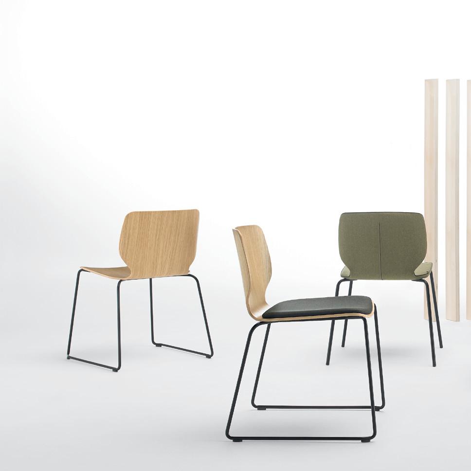 en Designed by Yonoh Studio, NIM was born of the quest for a seating collection capable of establishing a dialogue with any space and integrating into it.
