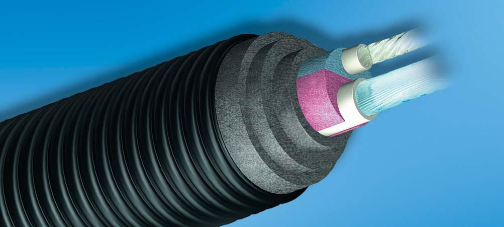Sistemas de tubos flexibles preaislados > Uponor LHD Aqua Uponor LHDAqua Perfil del producto El tubo flexible para agua caliente sanitaria Imbatible cuando hay que realizar una instalación de