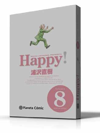 8 HAPPY! 8 appy NAOKI URASAWA Libro rústica, 314págs. + hoja vegetal.