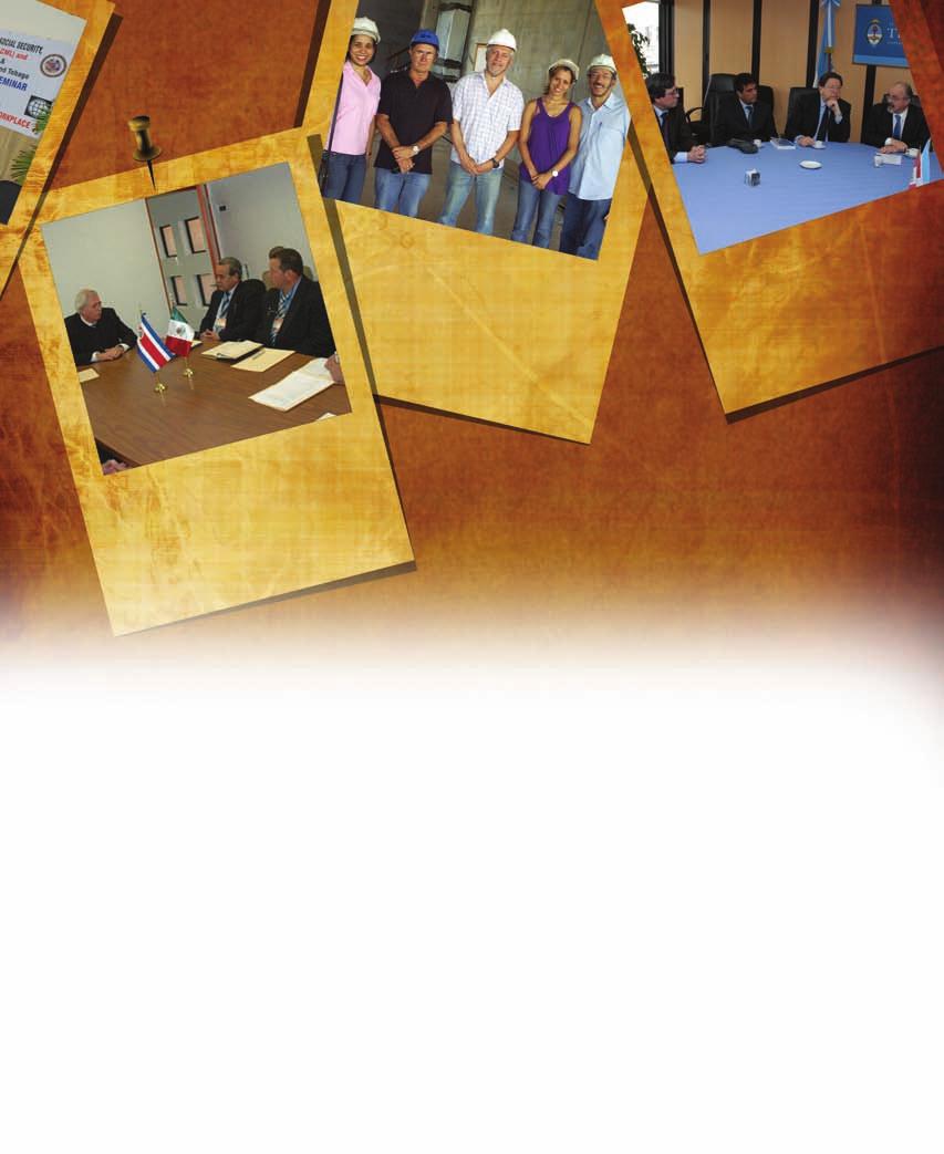 2 Octubre 2008 Funcionarios de MITRADEL de Panamá visitan el MTE de Brasil en cooperación sobre inspección laboral.