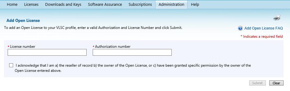 18 Centro de servicio de licencias por volumen de Microsoft: Introducción y administración Los usuarios de VLSC registrados que sean propietarios o revendedores de contratos de Open License pueden