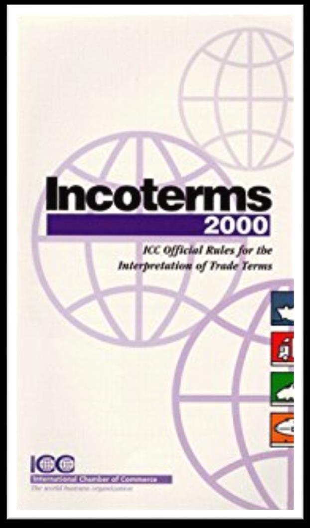 Introducción INCOTERMS 2000.