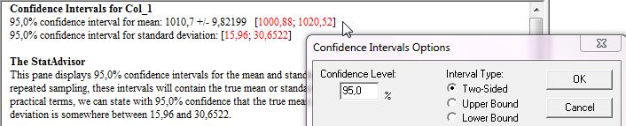 1003, 1028, 1036, 998, 982, 1011, 998, 1024, 1031, 1058. Se pide: a) Elaborar un intervalo de confianza del 95% para la vida media.