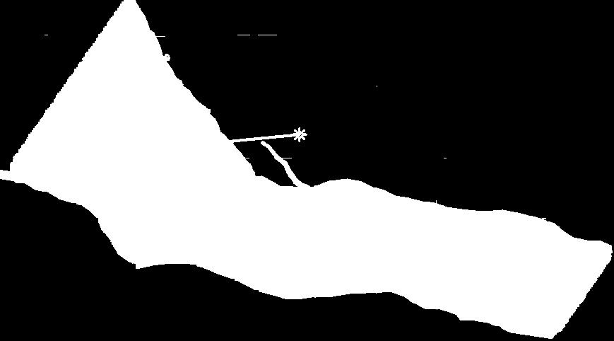 Pozo de Avanzada Chirimia-1 VIM-5 Evaluación de bloque fallado a partir del campo Clarinete (135 BCF reservas 2P)(1) Mapa estructural en profundidad CDO Superior 1 km