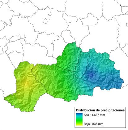 2.2.4. Climatología La Comarca de Pola de Laviana pertenece a la España húmeda y dentro de ella, a la región Cantábrica.