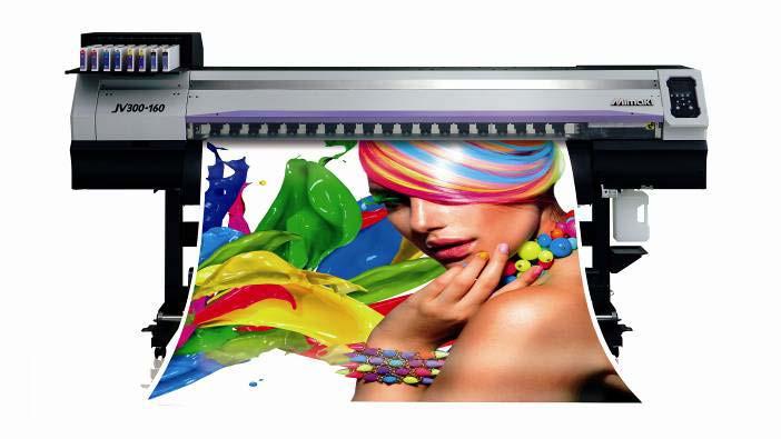 Ficha técnica Impresoras de base ecodisolvente y sublimación Mimaki JV300-130/160 Impresoras de inyección de tinta de base ecodisolvente en gran formato Innovación. Flexibilidad. Calidad sin igual.