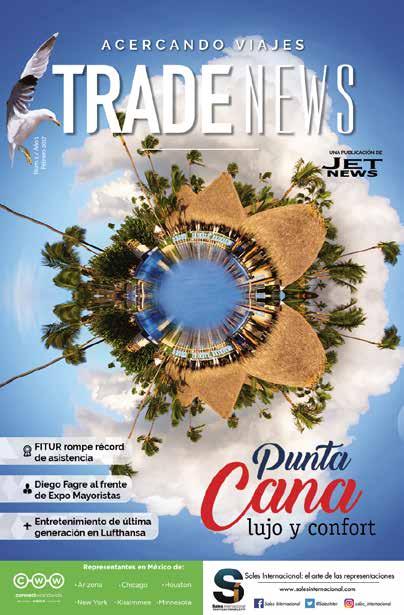 TRADE NEWS es un suplemento del periódico Jet News de distribución gratuita (8,000 ejemplares) dentro de operadores mayoristas y agencias de viajes turísticas nacionales, que ofrece información