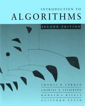 Bibliografía Introduction to Algorithms. Thomas H. Cormen, Charles E. Leiserson, Ronald L.