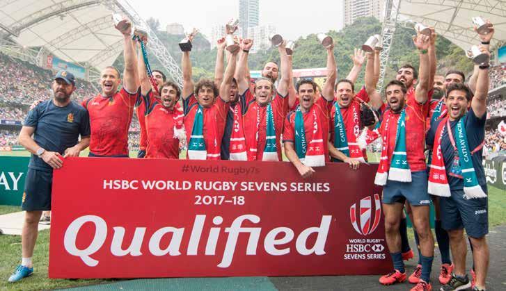 la final del torneo clasificatorio para las Series Mundiales de Hong Kong 7-12 a Alemania y el próximo año jugará como Core Team las HSBC Sevens World Series.