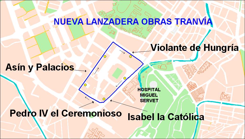 LÍNEA N4 Desde el 3 de noviembre, la línea N4 se verá desviada en dirección al Paseo Pamplona por la prolongación de la avenida de Gómez Laguna, coincidiendo su recorrido con el de