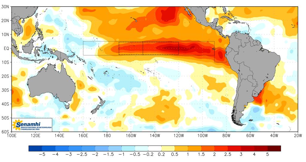El Niño Como se forma: 1) A mitad de año los vientos alisios del Océano Pacifico cambian de sentido y soplan de oeste a este.