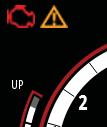 Icono Descripción de la alarma Indicador de alimentación y carga Revisión del motor / Fallos generales en el motor / Fallos del motor o el