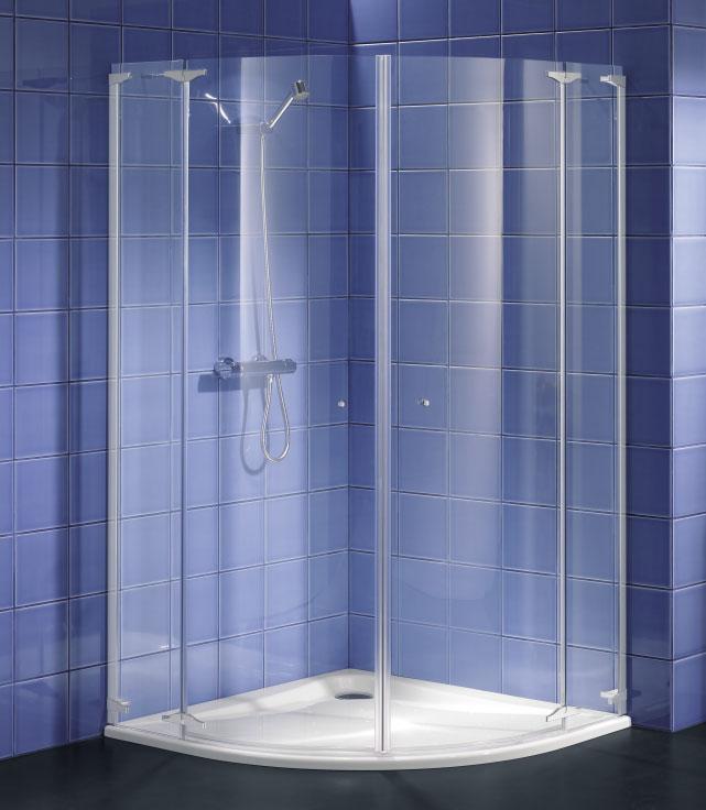 Mamparas para platos de ducha Shower screens for shower trays Pare-douches pour receveurs de douche 139 xis xis MRF Con 2 paneles fijos. With 2 side panels. vec 2 panneaux fixes.