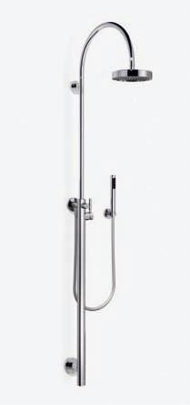 625*** Wall-mounted hand shower set, with slide bar Gruppo doccetta con flessibile e asta saliscendi Juego de ducha de mano con barra corredera 13.801.