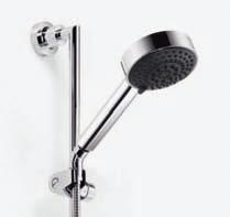 890* Wall-mounted hand shower set, with slide bar Gruppo doccetta con flessibile e asta saliscendi Juego de ducha de mano con barra corredera 27.802.