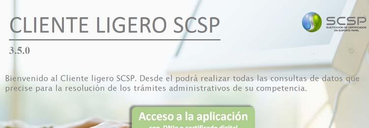 Cliente Ligero SCSP V3.7.