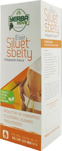 333 ml Elixir Siluet Sbelty es un excelente aliado natural para ayudar en tratamientos que requieran la reducción del sobrepeso corporal y enfermedades causadas por la presencia de lípidos y