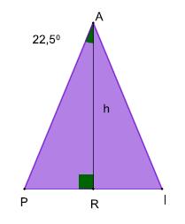 Página de 0 Tendremos: Para el perímetro tenemos: tg(,5 ) = { = 1 cos(45 ) 1 + cos(45 ) = 1 1 + = 3 = PI 1 = PI A e = 16 A t = 16 PI h = 4 3 cos(,5 ) = (*) Si para calcular tg (,5 ) utilizamos: tg(x