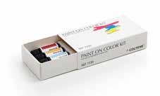 60019538 Kit de introducción ONE COAT 7 UNIVERSAL Paint On Color Siete tintes de color (blanco, rojo, gris, amarillo, marrón, azul y