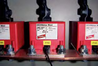 DEHNbloc Maxi 1 255 S: Para protección de instalaciones de consumidores de baja tensión contra sobretensiones.