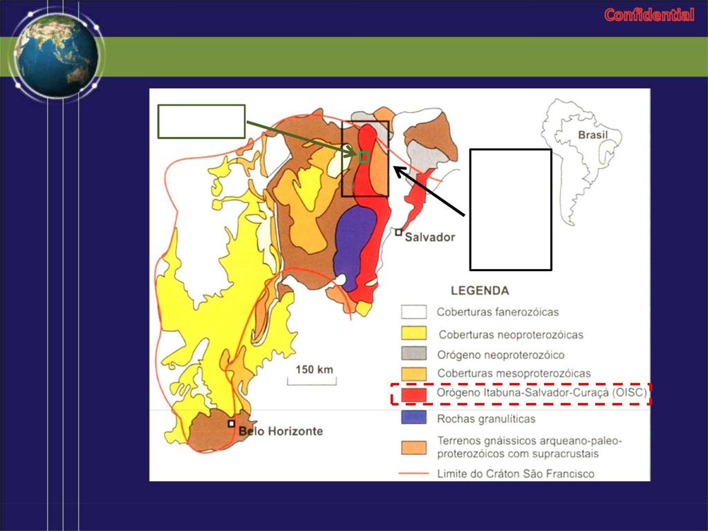 geología regional diseño segmento Norte Orógeno