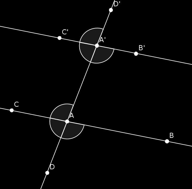 GEOMETRÍA BÁSICA DE LA ESCUELA SECUNDARIA 8 Figura 3.1. 1. Trace las semirrectas no colineales a = OA y b = OB. 2.