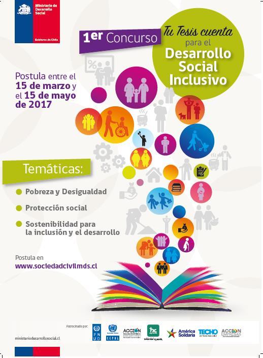 CONCURSO DE TESIS Tu Tesis Cuenta para el Desarrollo Social Inclusivo POSTULACIONES