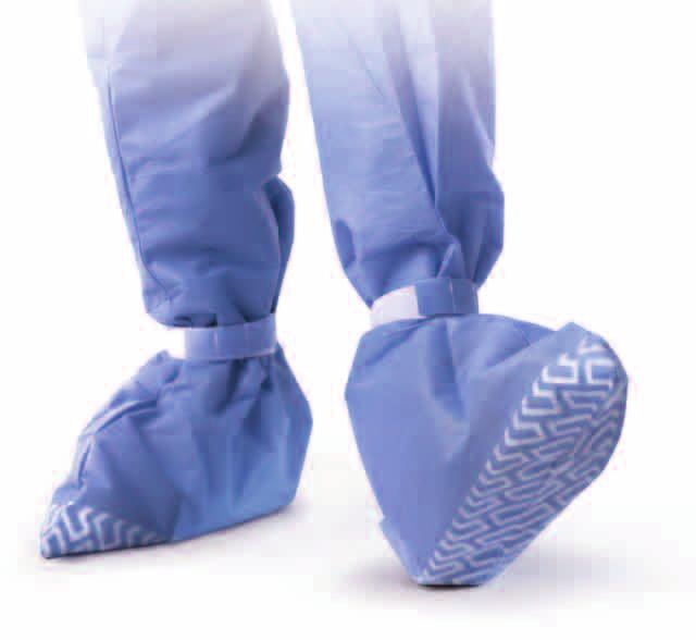 Impermeable Ajuste con velcro en el tobillo y elástico superior Suela antideslizante con tiras