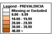 Prevalencia Intervalo de confianza Adelgazado 26.8% 25.4% 28.