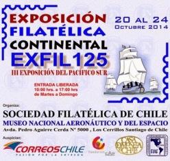 La Exposición Filatélica Continental EXFIL 125.