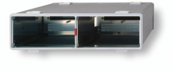 Serie 8000 Aparato Base HM8001-2 Unidad principal para los módulos de inserción del Sistema Modular Serie