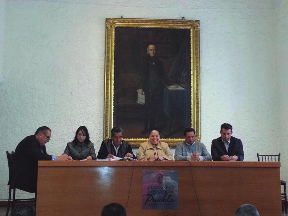 Zoapiltepec en el municipio de Atlixco Sesión de la Comisión Permanente en
