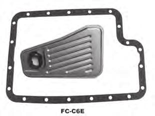 metal/plástico) FC-C6EP E40D / 4R100 /2WD (filtro de plástico)