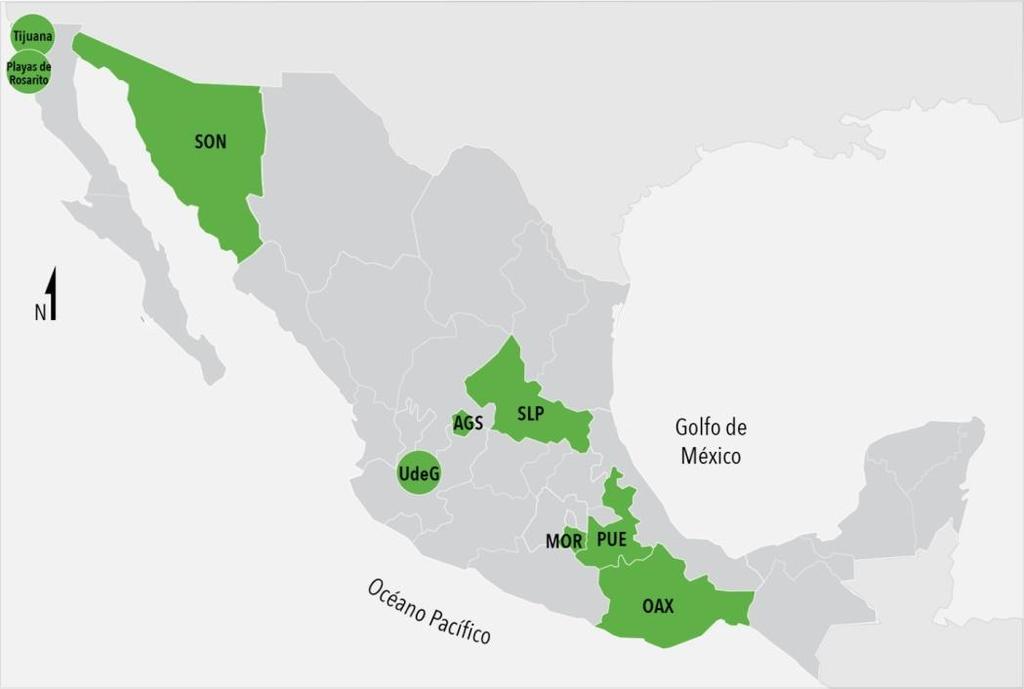 Figura 8. Donaciones del sistema MIDE Jalisco Fuente: Subsecretaría de Planeación y Evaluación, 2014. 7.