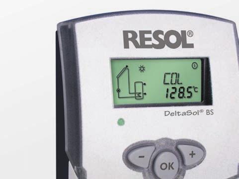 Serie DeltaSol BS Reguladores estándar para energía solar térmica. La serie DeltaSol BS ofrece un claro concepto del funcionamiento.