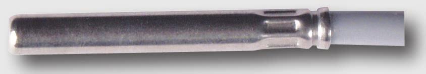 Sondas de temperatura (indicadas para el montaje en vainas de inmersión) versión Pt1000 Cable de extensión para sondas PVC LiYY 2 x 0,5 mm 2 (rollo de 100 m) Grupo de precios C Ref.