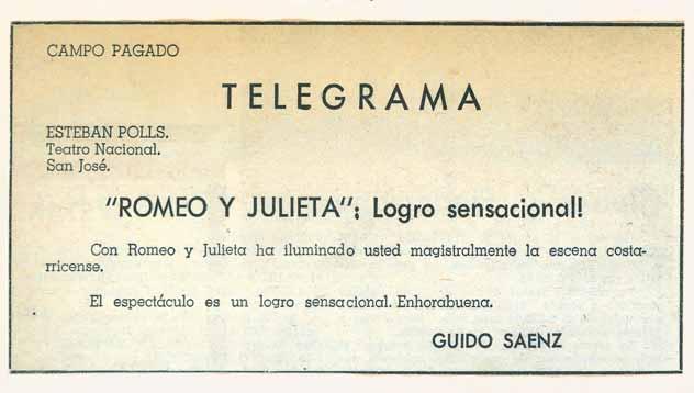 Document 32: Telegrama reproduït a la premsa: