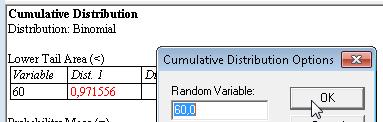 Cumulative Distribution > Botón Secundario > Pane Options +