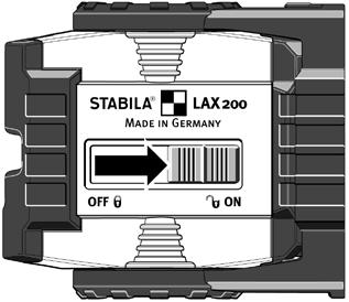 Principales funciones : Modos de servicio: El LAX 200 se puede utilizar con 2 modos de funcionamiento.