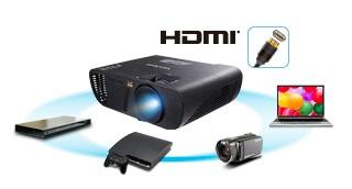 HDMI admite tanto vídeo como sonido y, por tanto, elimina la necesidad de utilizar un cable de audio adicional.