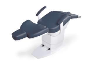 Doble pedal: Pedal Joystick de memorias y movimientos integrado en el sillón y pedal eléctrico multifunción. Sistema selectivo de Sistema DENTAPURE de purificación de agua. Equipo dental Sd-730.