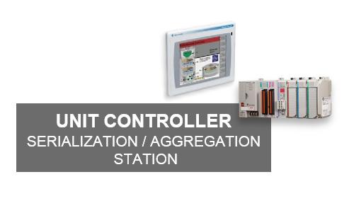 Funcionalidad clave Serialización de nivel 1 Controlador de unidad Allen-Bradley (o un PLC de otro fabricante) es la mano de la solución Funcionalidad de la unidad Control de dispositivos Gestión de