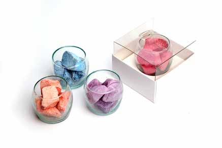 COD:CA Cinco piedras aromáticas para ser perfumadas dentro del Cuenco de vidrio con el RU+. DOBLE USO: Usalas en el cuenco o en la red incluída para colgarlas en autos, placards o baños.